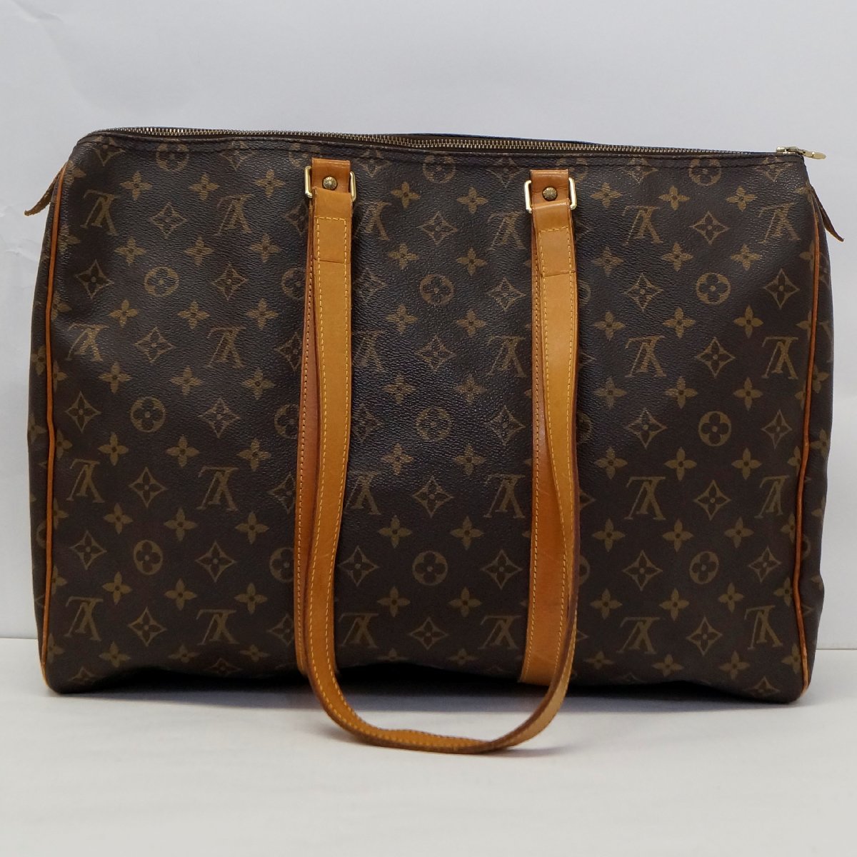 2021人気の 訳あり LOUIS VUITTON モノグラム フラネリー50 ボストン