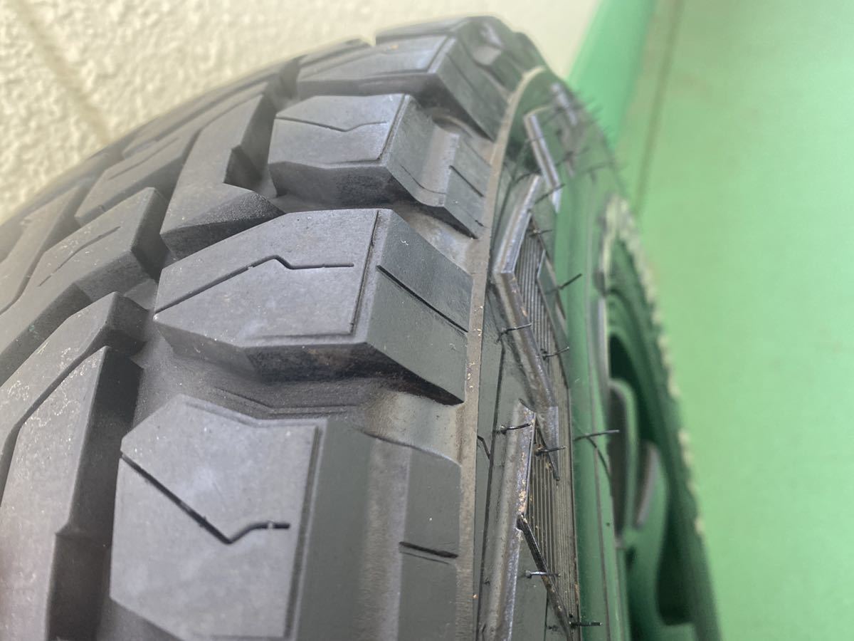 オリジン MUD-SR7 マットブラック TOYO オープンカントリー R/T MT 185