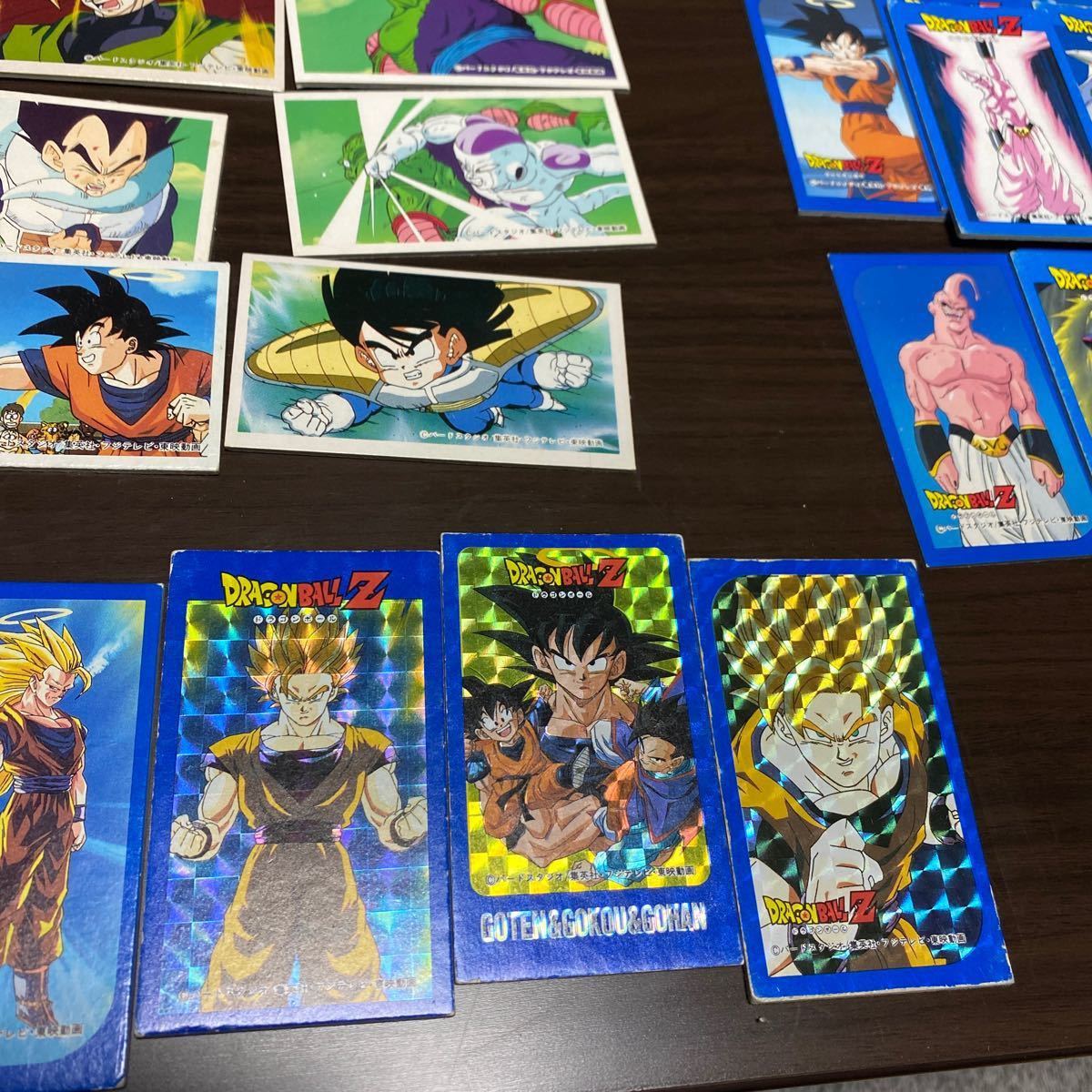 ドラゴンボール アマダ 昭和レトロ ドラゴンボールZ 当時物 キラ カードダス　メンコ　野球