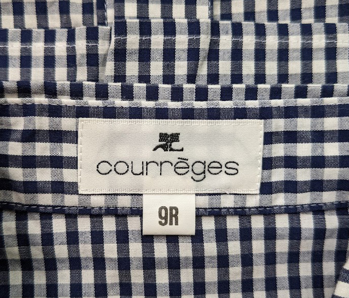 リサイクル品 courreges(クレージュ) ノースリーブシャツ Mサイズ_画像5