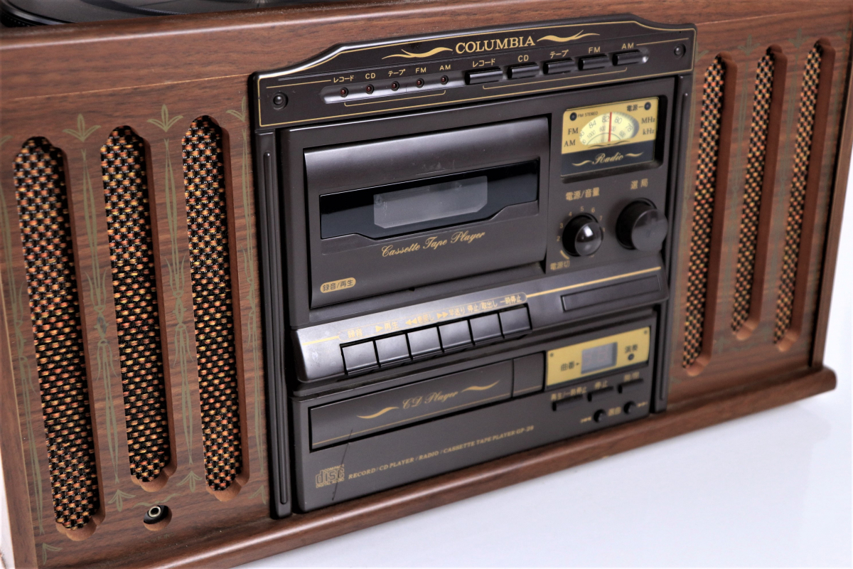 COLUMBIA GP-28 コロンビア レコード/CD/カセット/FM/AM 一体型