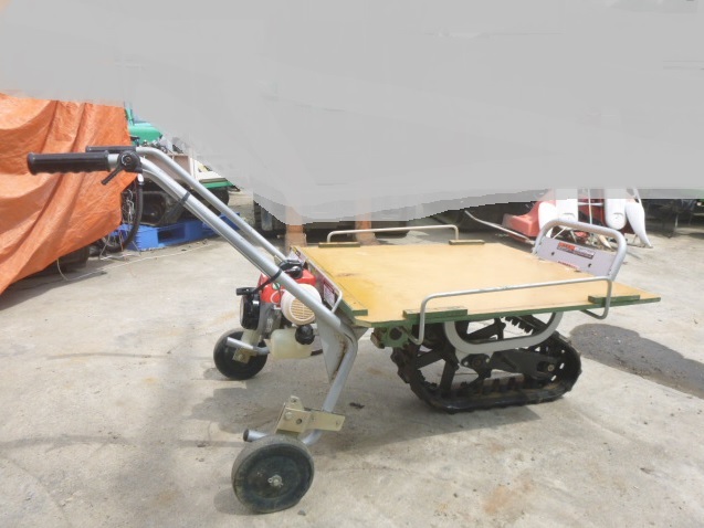 滋賀発】実働!三菱 くろ助 運搬車 MK1-80 自走式 クローラ運搬車 滋賀発】実働!三菱 くろ助 運搬車 MK1-80 自走式 クローラ運搬車