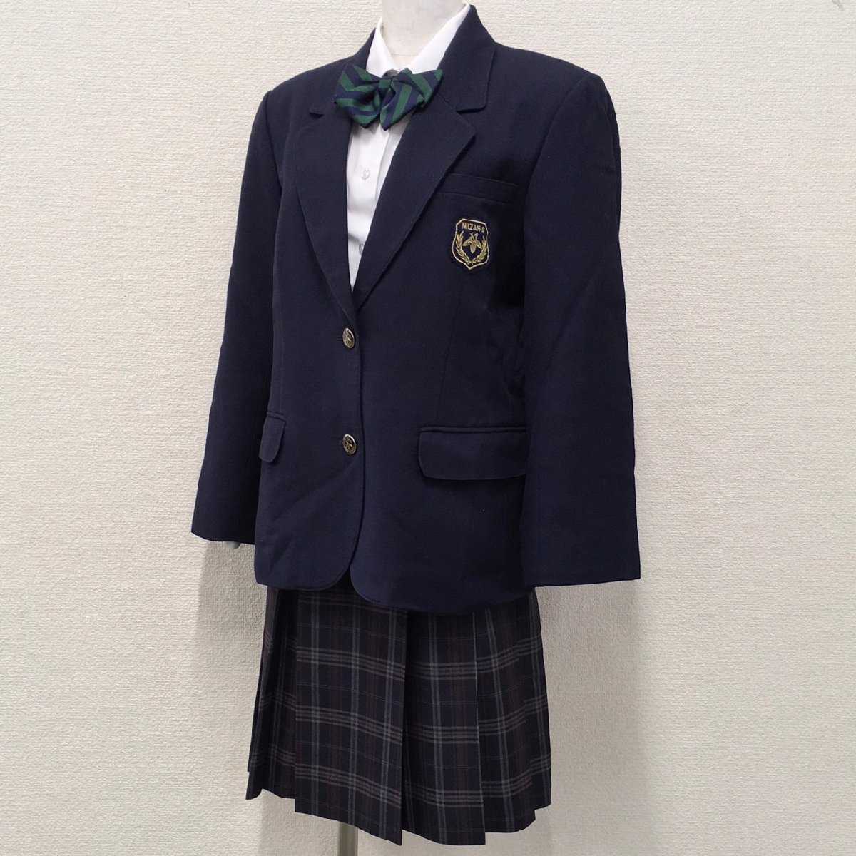 S)A922 () 埼玉県 新座高校 4点セット /指定品/L/W69/ブレザー