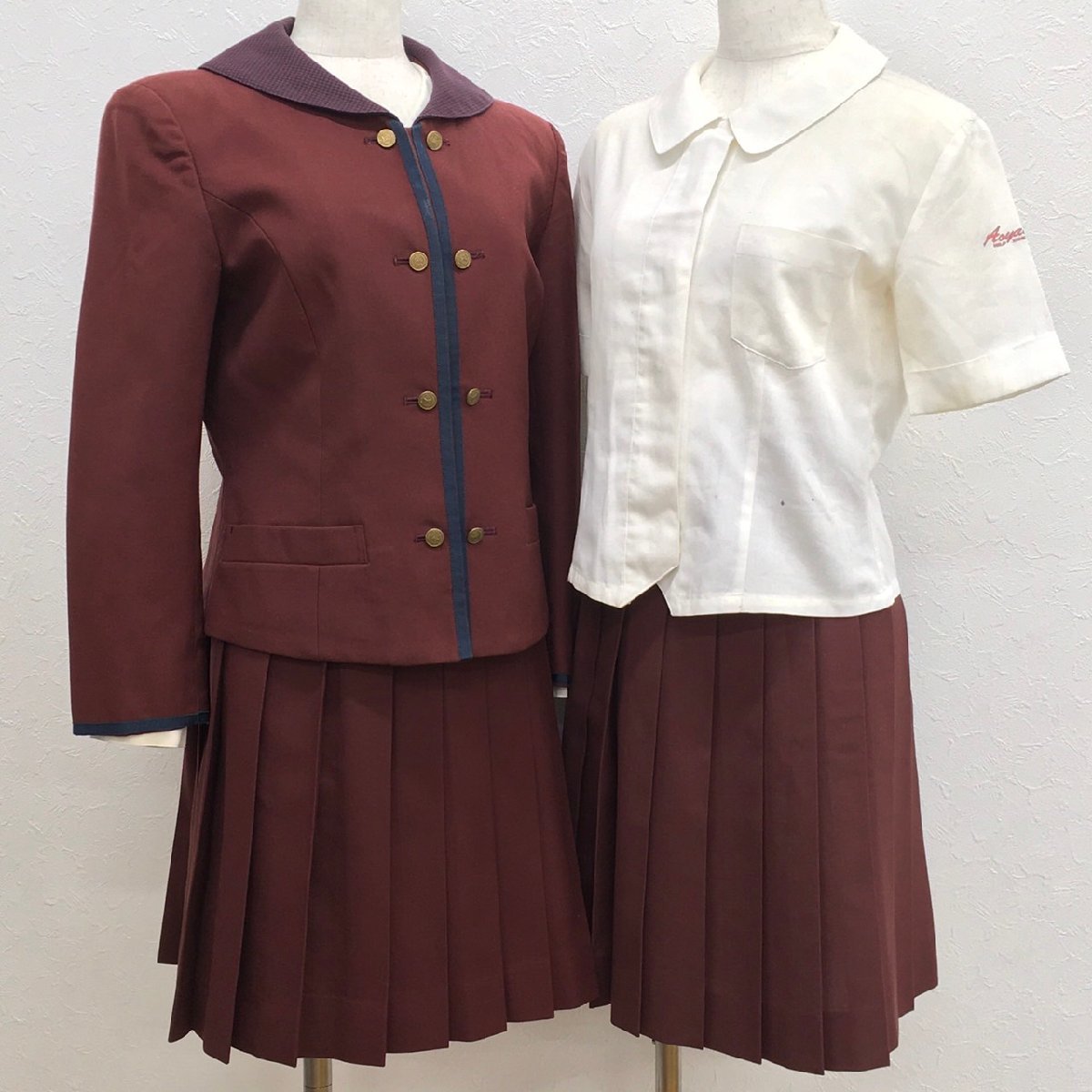 AS856 (中古) 福岡県 青山女子高校(現 星琳高校) 5点セット AS856 (中古) 福岡県 青山女子高校(現 星琳高校) 5点セット