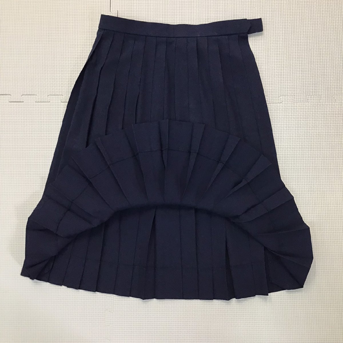 O459 (中古) 兵庫県 高砂高校 セーラー服 上下セット /M/W64/丈62/KANKO/夏服/夏用/半袖/制服/中学校/高校/女子学生/学生/学生服_画像8