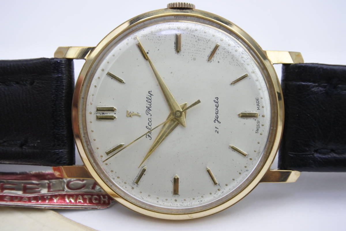 新作グッ デッドストック １９50～60年代 時計王国スイス製 FELCA