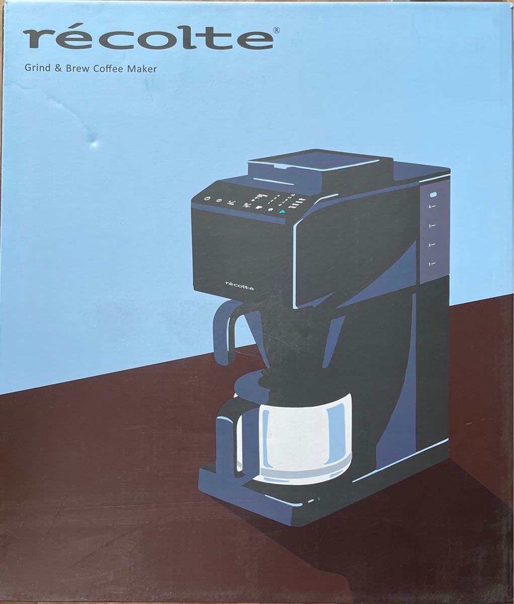 コーン式全自動コーヒーメーカー RCD-1 ブラック