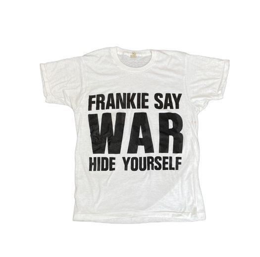 公式の  フランキーゴーズトゥハリウッド Tシャツ バンドT ブート STARS SCREEN 80's FRANKIE [l-0252] サイズL YOURSELF HIDE WAR SAY Tシャツ