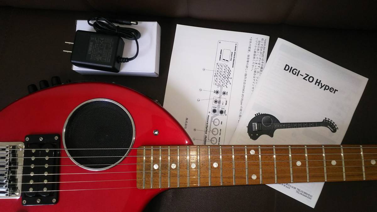 参考動画あり】フェルナンデス DIGI-ZO Hyper アルダーPSR ACアダプタ