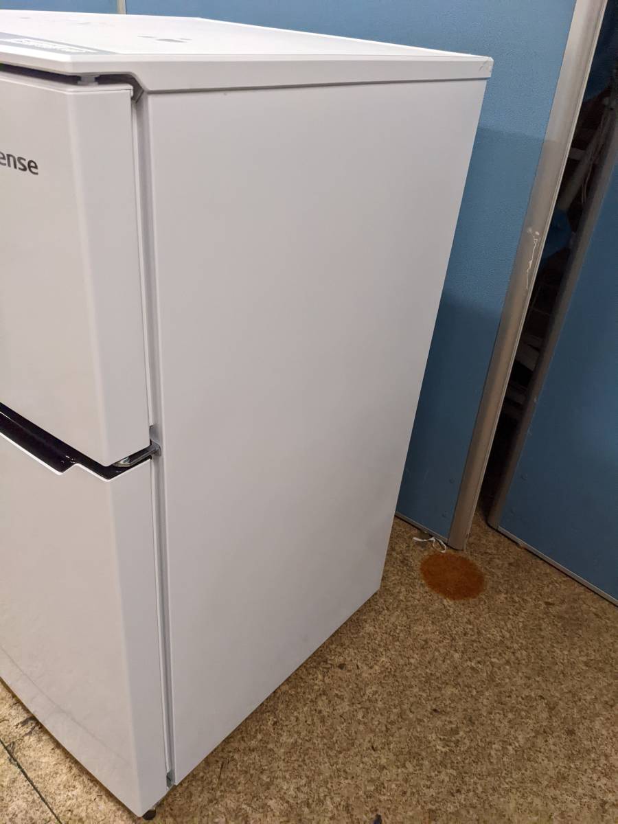 【高年式】 2021年製 Hisense 冷凍冷蔵庫 93L HR-B95A コンパクト 単身 ひとり暮らし 右開き 耐熱天板_画像4