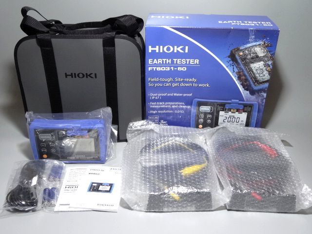HIOKI 日置 接地抵抗計 FT6031-50 ワイヤレス対応 アース テスター