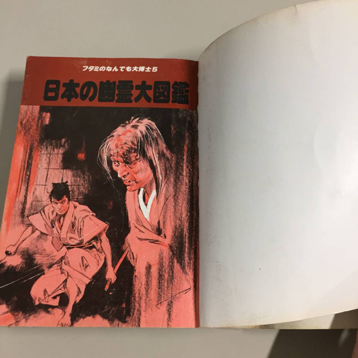 ○日本の幽霊大図鑑 初版 中岡俊哉 フタミのなんでも大博士 5 南村 ○日本の幽霊大図鑑 初版 中岡俊哉 フタミのなんでも大博士 5 南村