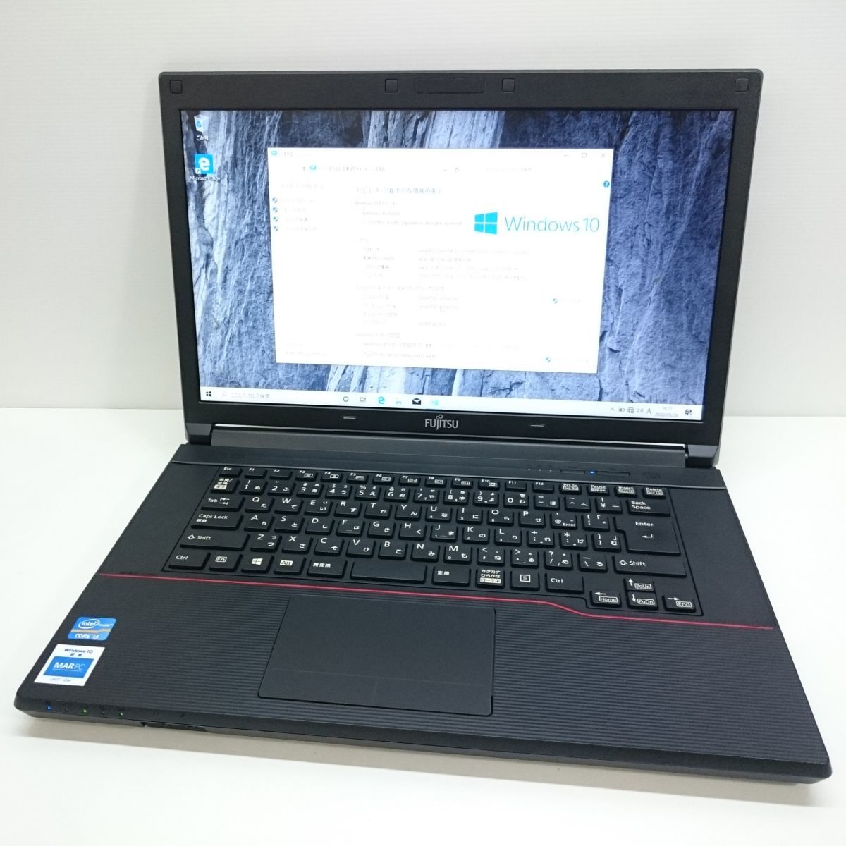 FUJITSU 15.6インチ LIFEBOOK A573/G Win10/Core i3-3120M[M5284]_画像1