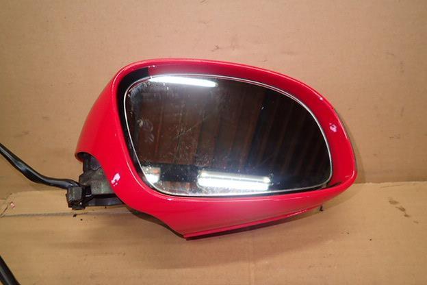 VW New Beetle GH-9CAZJ right side mirror right mirror L63L red electric storage 