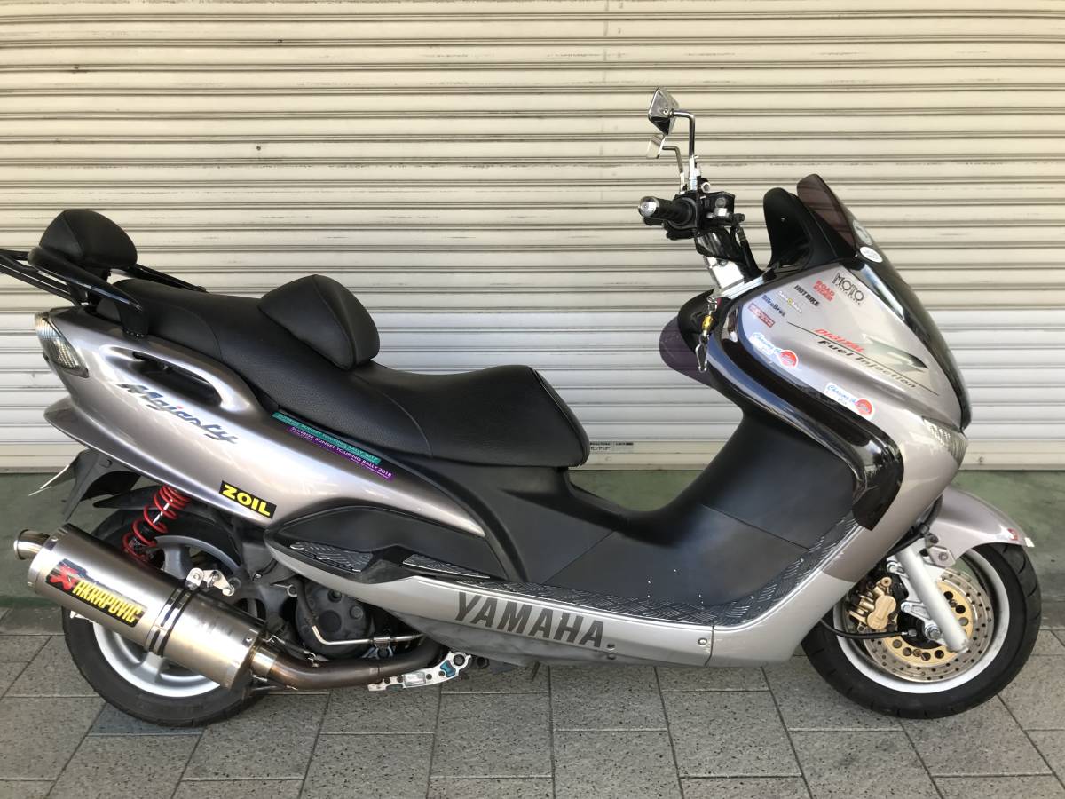 マジェスティ125Fi　ローダウン＆カスタム　LPRSE271　静岡ヨリ_画像1