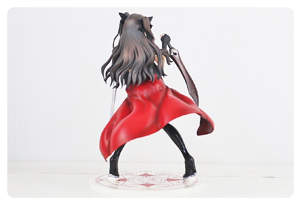 [B5A-46-410-1] ANIPLEX アニプレックス 『Fate/stay night [Unlimited Blade Works]』 遠坂凛 アーチャーコスチュームver. 1/7スケール_画像3