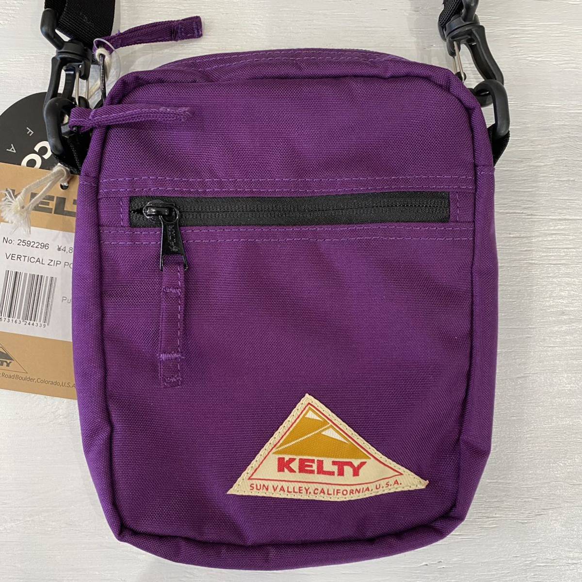 KELTY ケルティ ショルダーバッグ ポーチ 2592296 パープル 未使用_画像2