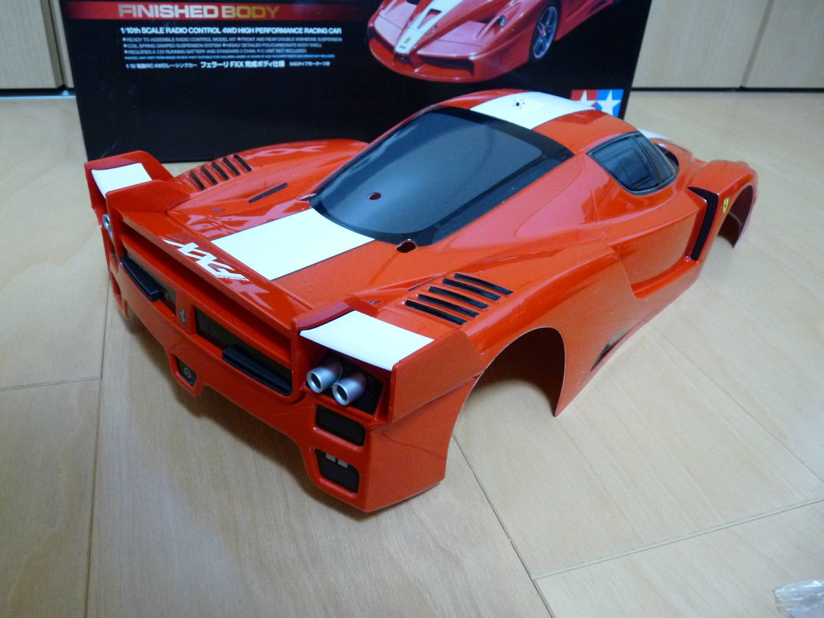 TAMIYA タミヤ フェラーリ FXX 完成ボディ仕様 TT-01 メカ付き