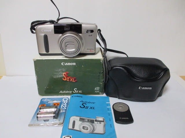 Canon Autoboy SⅡ XL コンパクトカメラ (本体、ケース、箱、説明書