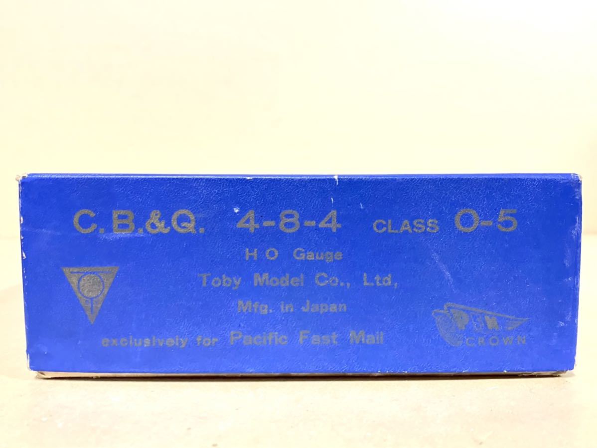 [PFM TOBY]HOゲージ C.B.&Q. 4-8-4 CLASS O-5 ・Toby Model・ Pacific Fast Mail_画像10
