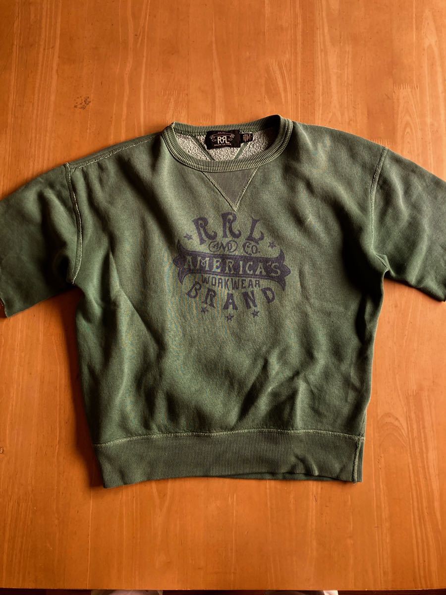 Yahoo!オークション - RRL 半袖スウェット S ビンテージグリーン Yahoo!オークション - RRL 半袖スウェット S ビンテージグリーン