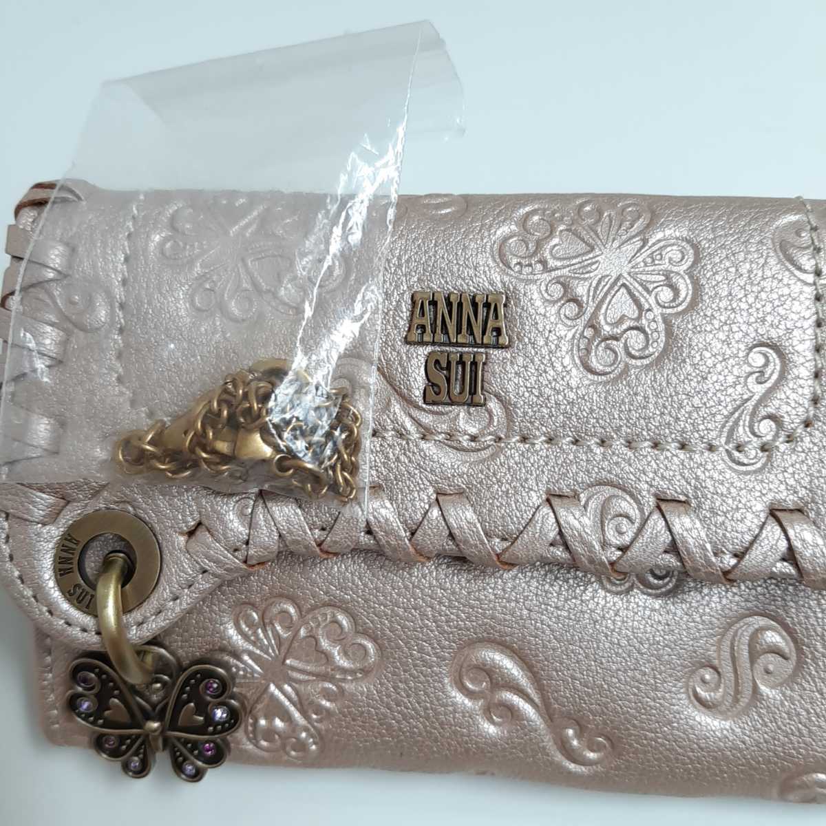 新品 未使用 アナスイ ANNA SUI マルチケース ミニ 財布 パスケース 定期入れ キーケース