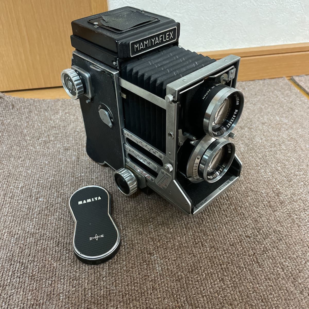 MAMIYA FLEX マミヤ 二眼レフ mamiya sekor 3.5/105mm. 現状品