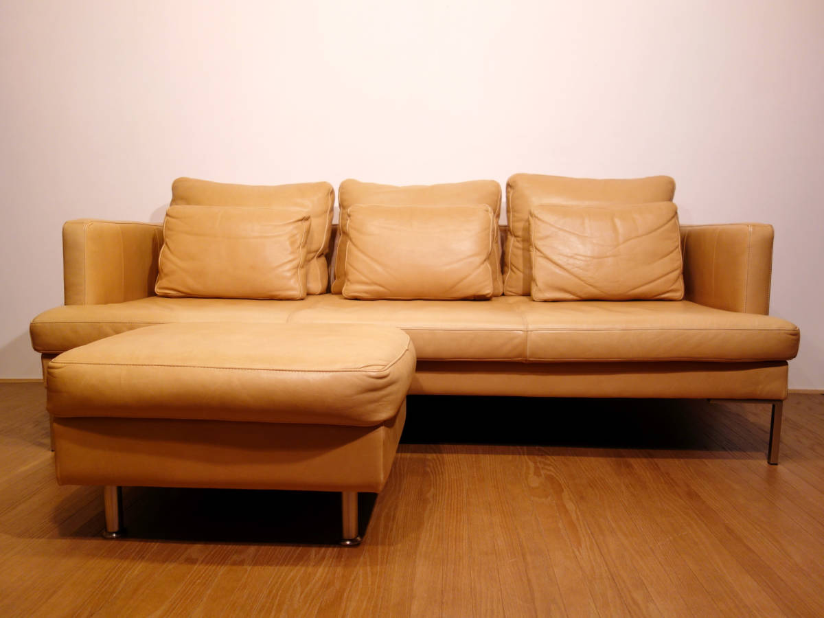 Boconcept ボーコンセプト Istra イストラ 3人掛けソファ オットマン