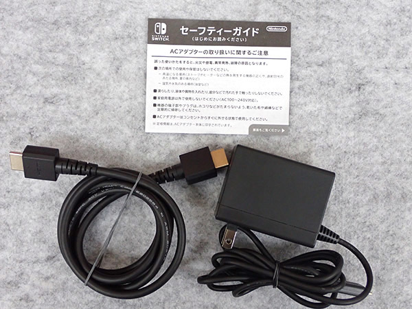 【中古】新型 任天堂 Nintendo Switch Joy-Con[L] ネオンブルー/[R] ネオンレッド HAD-S-KABAA 本体(MFA744-2)_画像9