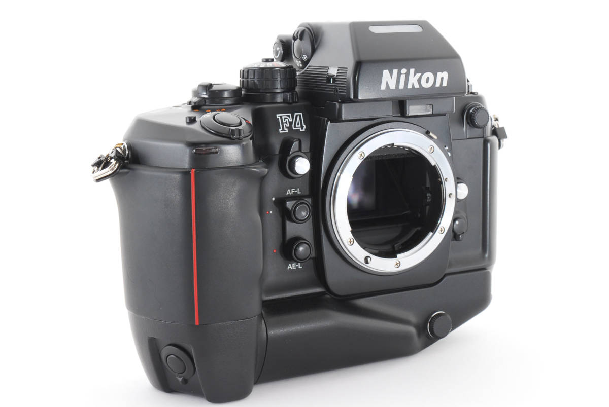 美品 ニコン NIKON F4S ボディ MB-21 付 フィルムカメラ #1119T