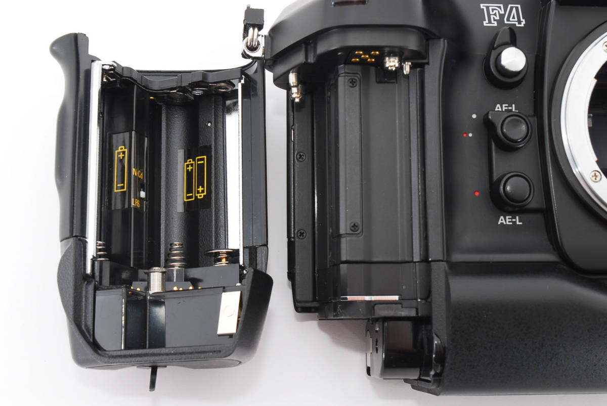 美品 ニコン NIKON F4S ボディ MB-21 付 フィルムカメラ #1119T