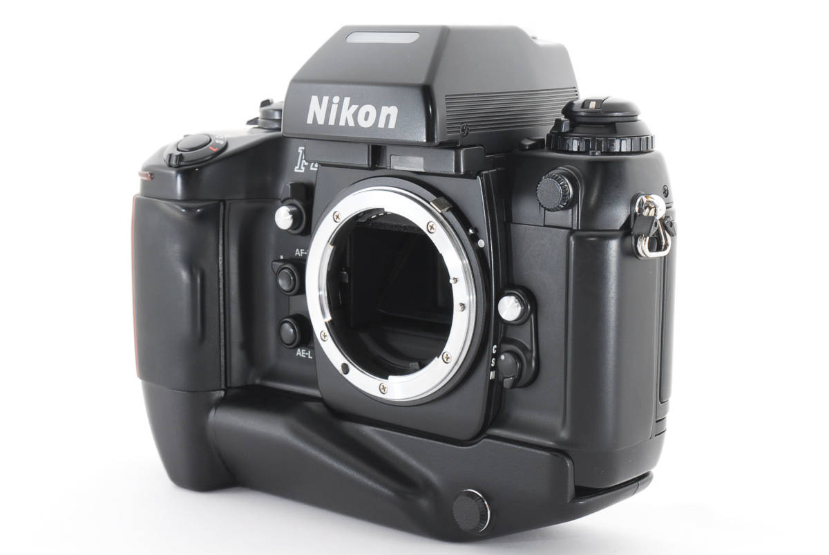 美品 ニコン NIKON F4S ボディ MB-21 付 フィルムカメラ #1119T