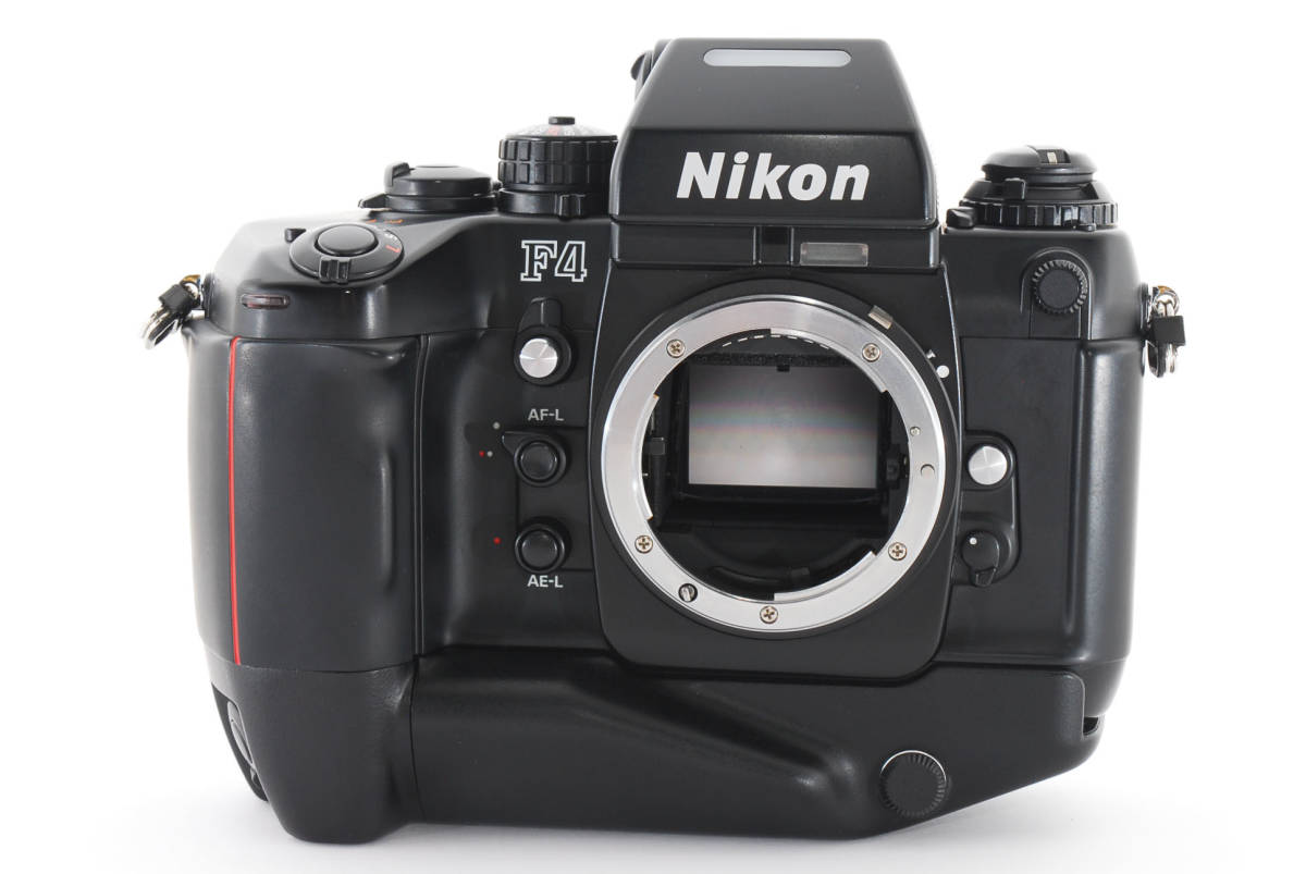 美品 ニコン NIKON F4S ボディ MB-21 付 フィルムカメラ #1119T