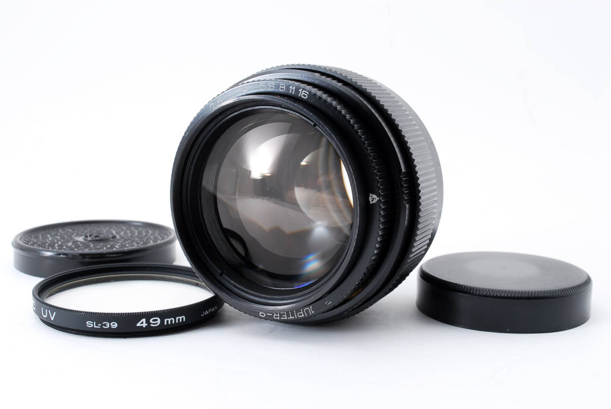 希少 美品 MC Jupiter-9 85mm f2 M42 マウント オールドレンズ 単焦点