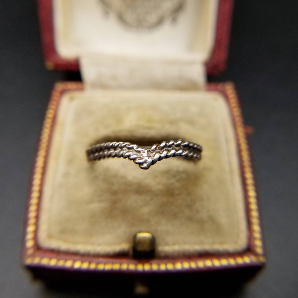  Scotland 925 серебряный . Британия Vintage кольцо кольцо Showa Retro серебряный tei Lee Youth Scottish T7