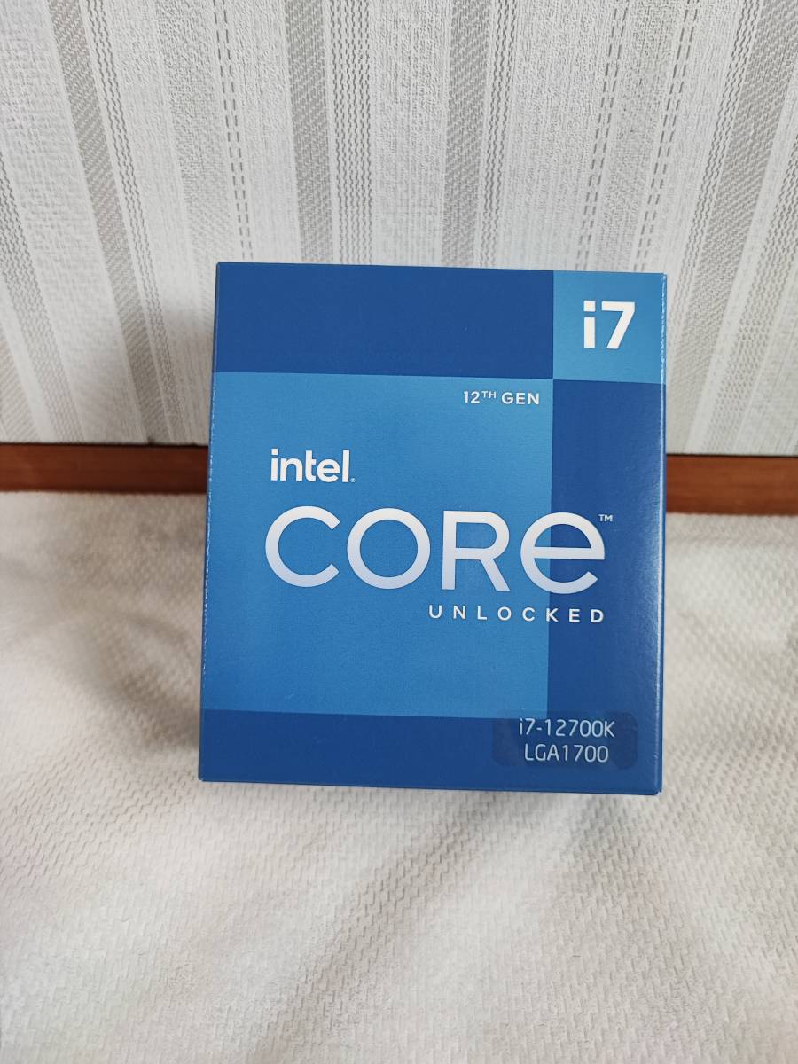 新品未開封intel Core i7 12700K BOX LGA1700 納品書なし｜代購幫