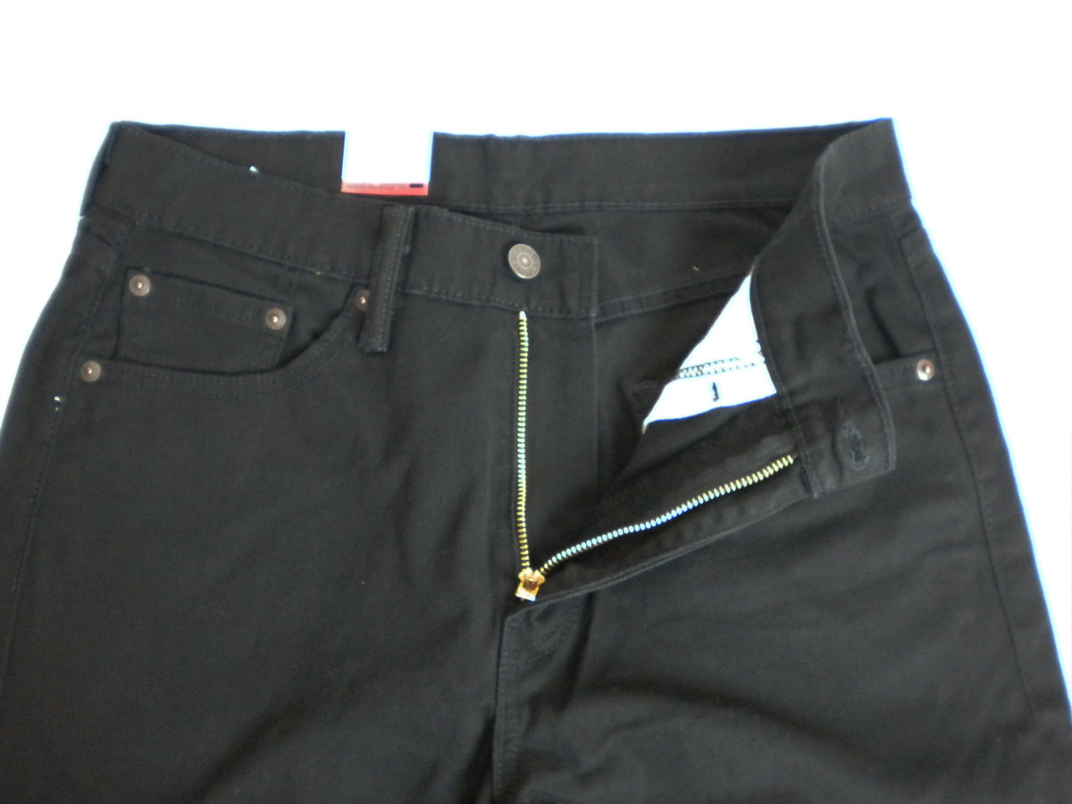 新品 ♪ ★ リーバイス Levis ジーンズ 　505 レギュラー　2-wayストレッチ　黒色　デニム ジーパン Gパン W30 ★ 19707_画像2