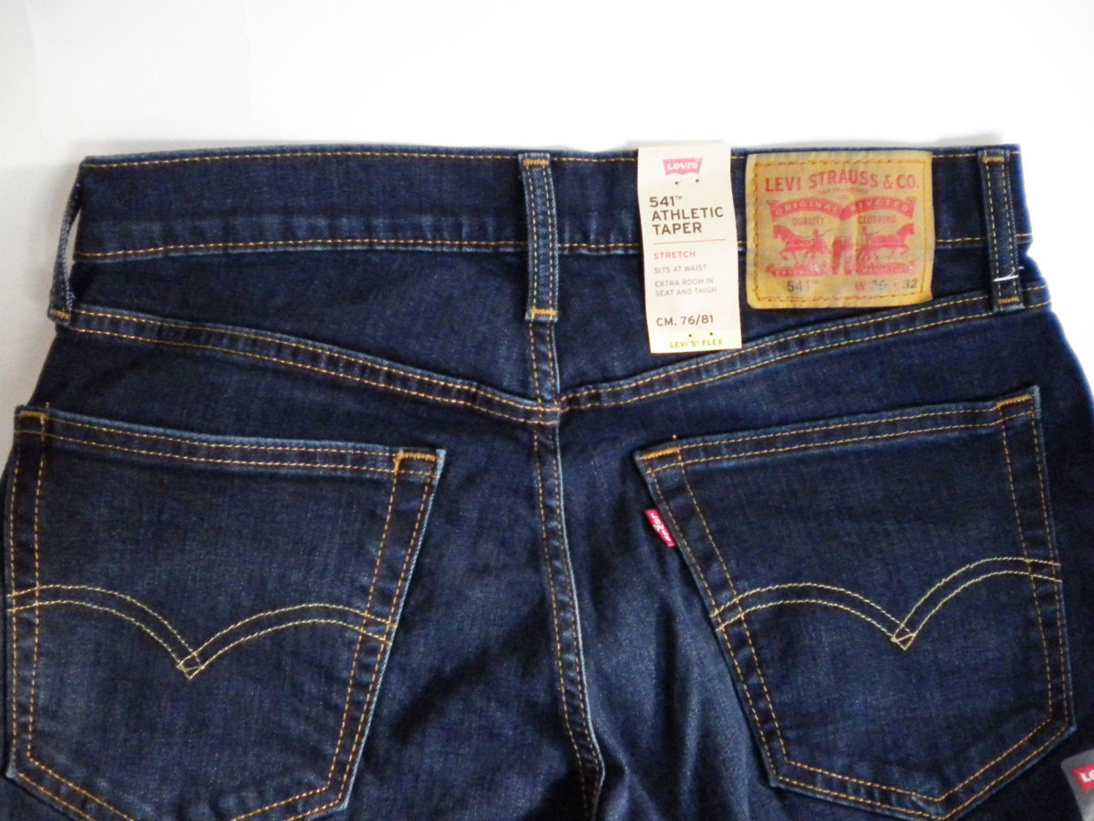 新品 ♪★ リーバイス Levis ジーンズ 541 ストレート テーパー ストレッチ ATHELETIC TAPER メンズ デニム Gパン ジーパン W34 ★ 21Z03_画像4