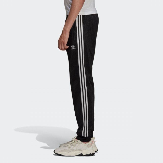 アディダス adidas スーパースター セットアップ 黒 オリジナルス メンズ ジャージ 上下 トラックジャケット パンツ ブラック サイズL_画像7