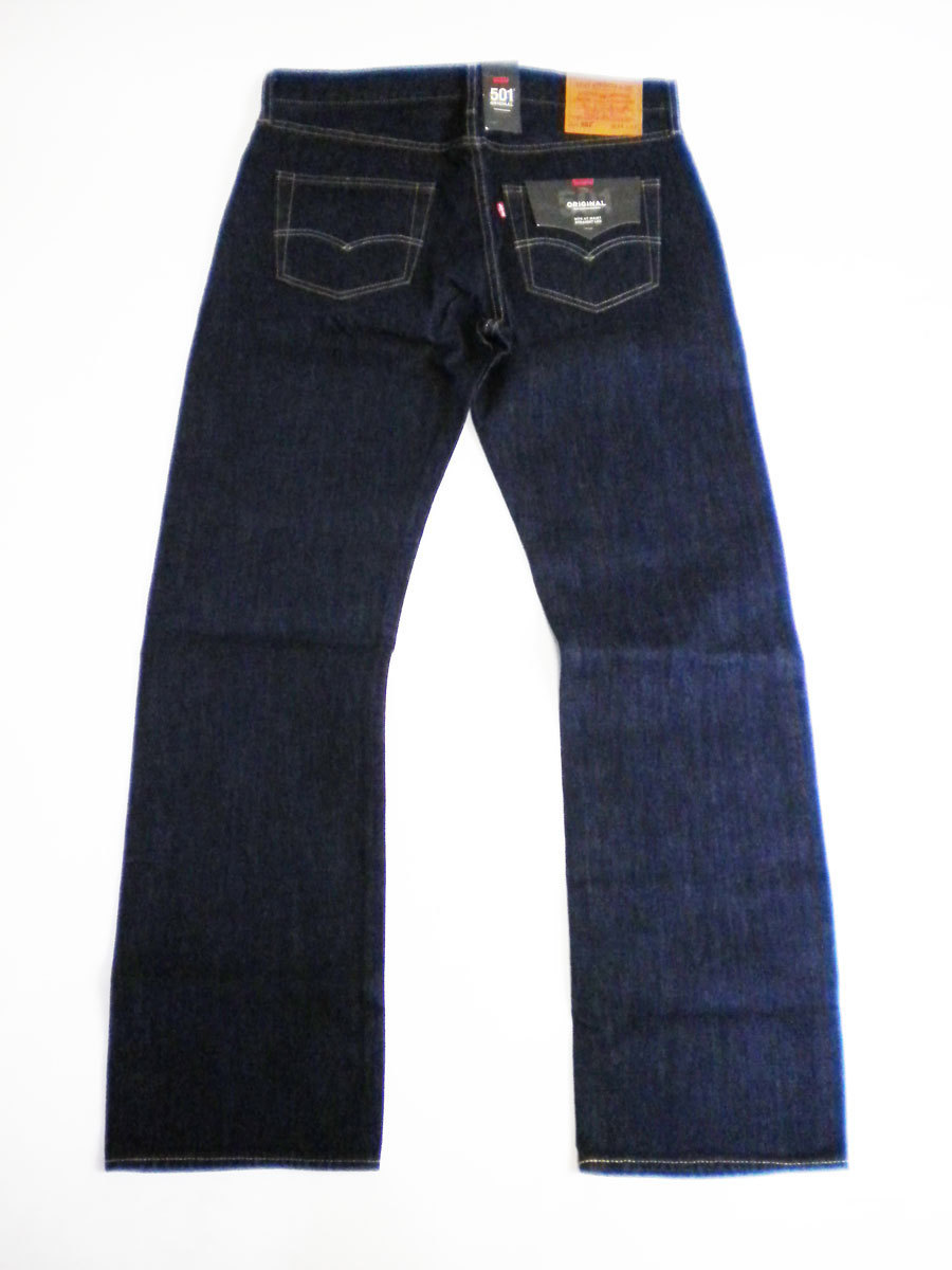 新品 ♪★ リーバイス Levis ジーンズ 501 オリジナル ストレート 005011484 ボタンフライ メンズ デニム ジーパン W34 ★ 21210_画像4