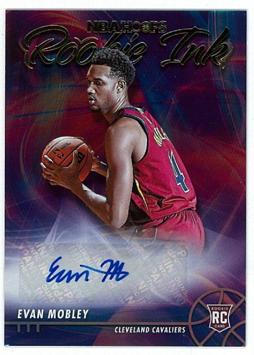 2021-22 Evan Mobley Panini Hoops Rookie Ink Auto RC Cleveland Cavaliers Cavs_画像1