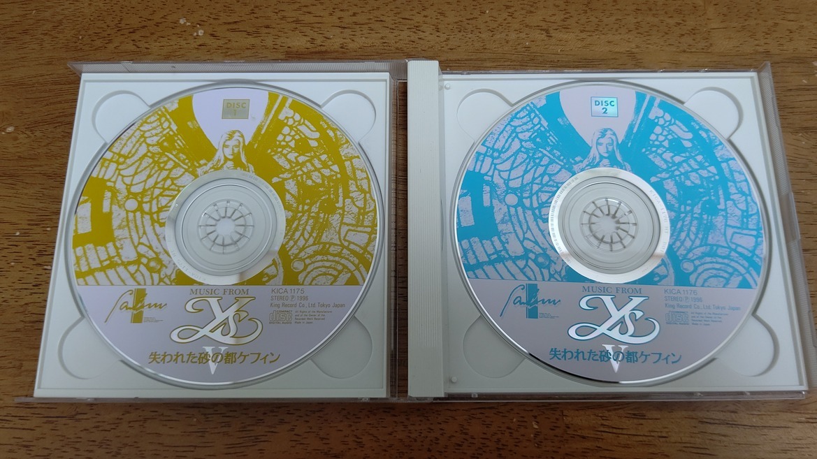 ミュージックフロム イース5」日本ファルコム SFC版 イースV
