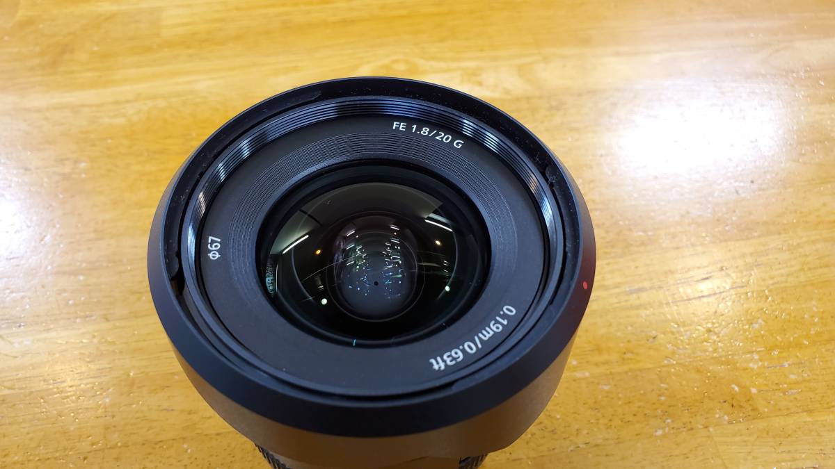 SONY SEL20F18G FE20mm F1.8G 中古_画像5