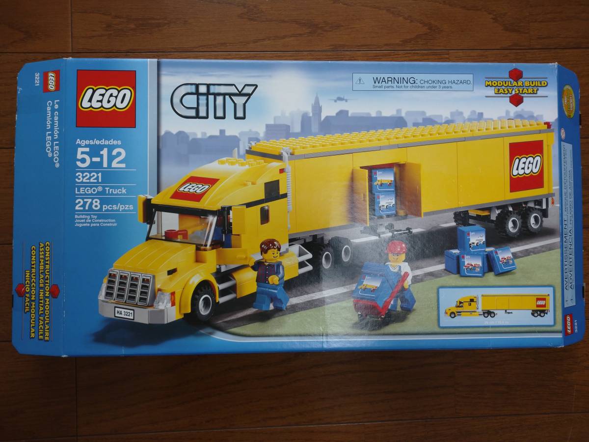 LEGO CITY 3221 レゴ シティー 黄色 トレーラー トラック 【欠品無し】 détails d'articles, Yahoo!  JAPAN Auction