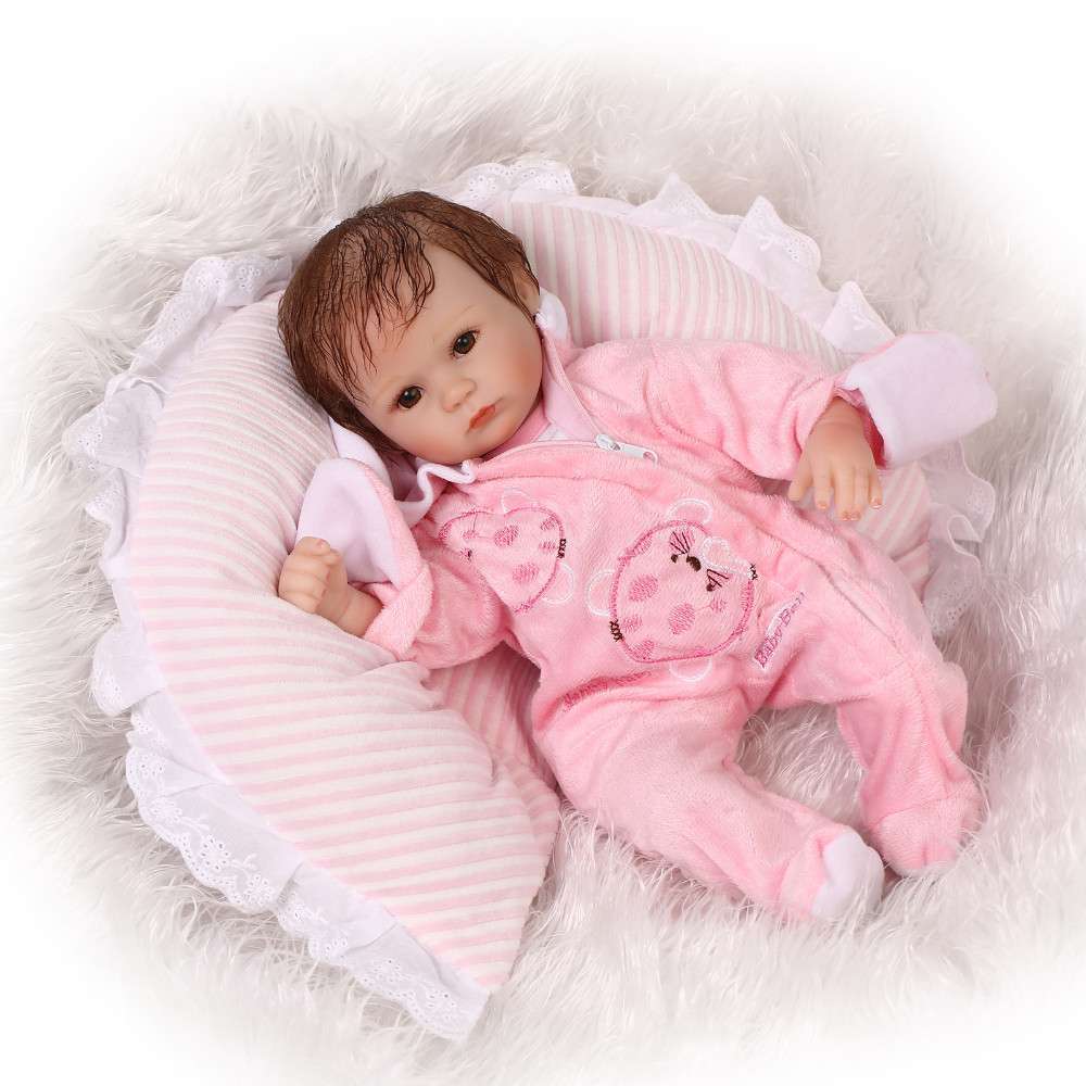 リボーンドール リアル 赤ちゃん人形 トドラードール ベビードール 40cm 高級 かわいい 衣装・おしゃぶり・哺乳瓶付き パジャマ ba35