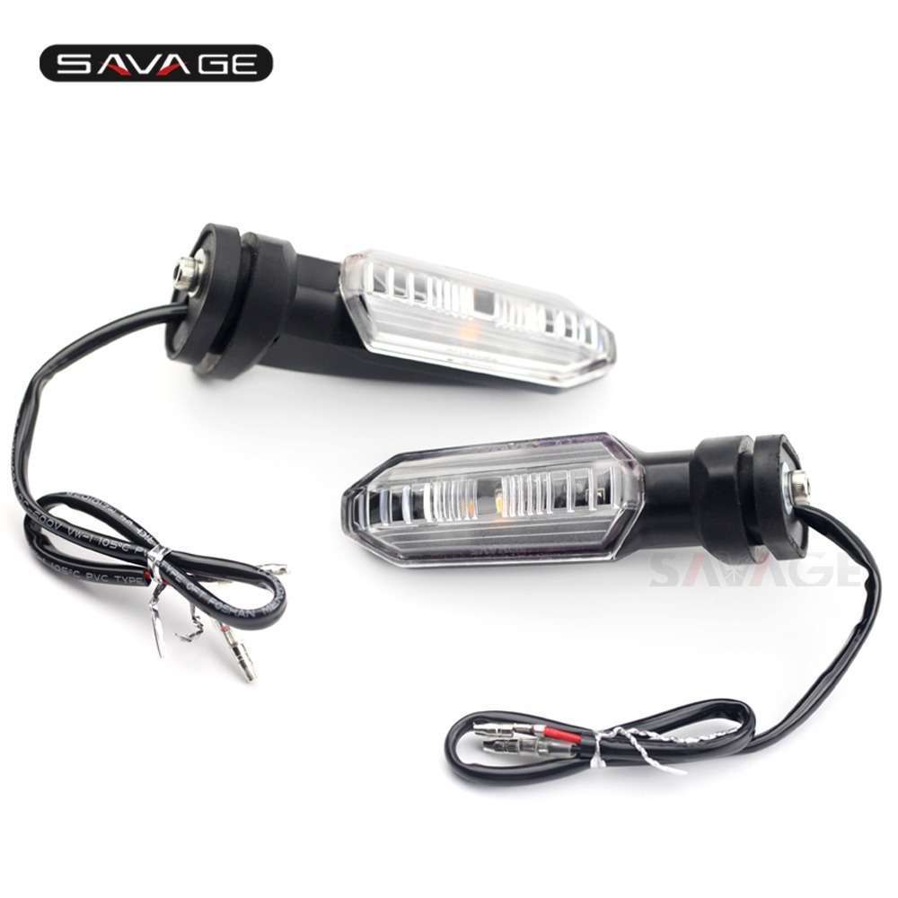 LED ターンシグナル インジケータライト HONDA ホンダ NC700 NC750 CTX700 CBR650F CBR500R CBR400R ウインカー（色：Smoke）_画像6