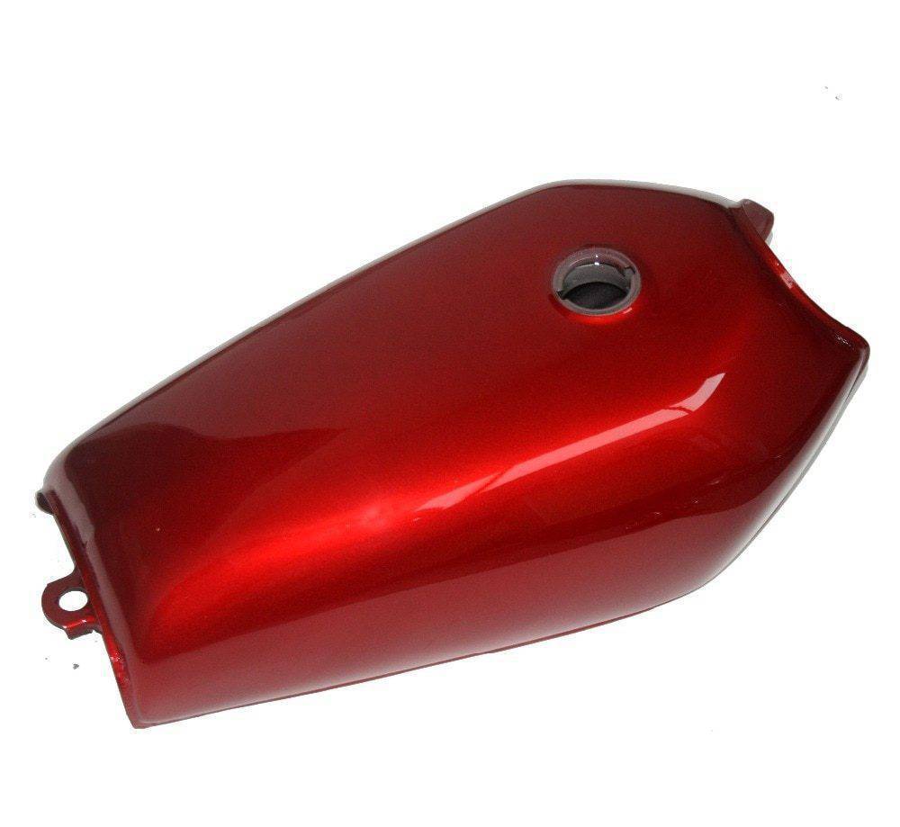  all-purpose red 9L Cafe Racer retro custom high quality fuel tank W/ tap + key + cap switch Honda CG125 CG125S CG250