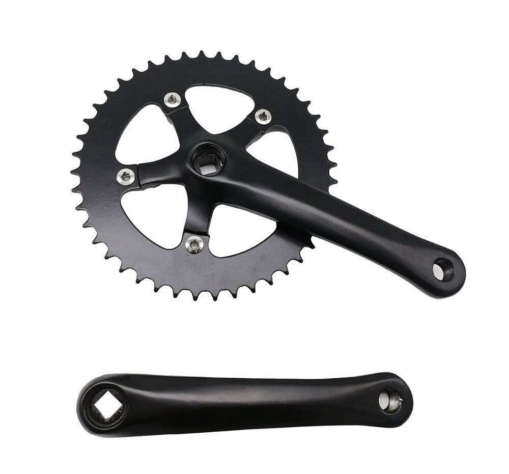 売れ筋がひ贈り物! シングルスピードバイク クランクピストセット バイクチェーンホイール バイクスプロケットホイール44t セット 売れ筋がひ贈り物! シングルスピードバイク クランクピストセット バイクチェーンホイール バイクスプロケットホイール44t セット