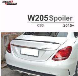 C63 スタイル変更 トランクリッド メルセデスベンツ W205 カーボンファイバー・スポイラー2015/2016/2017 Cクラス 4ドア_画像1