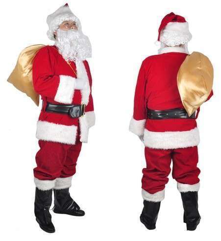 サンタクロース衣装 一式 コスプレ ホームパーティー クリスマス イベント 新品